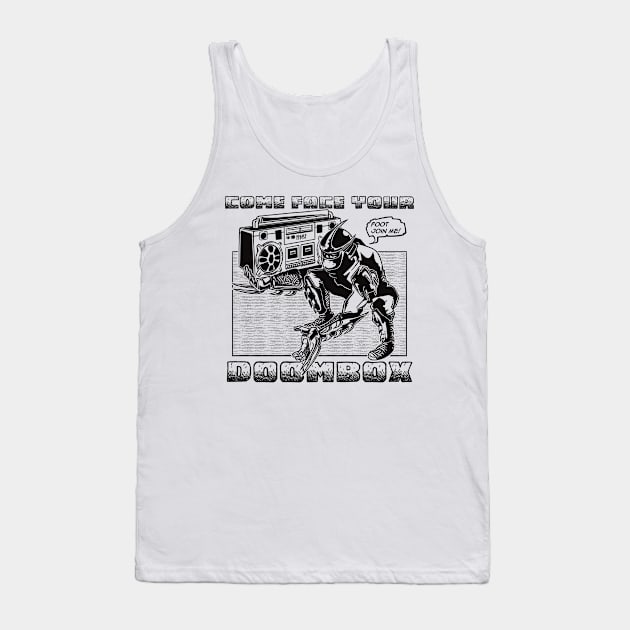 Doombox Shredder Tank Top by Hojyn